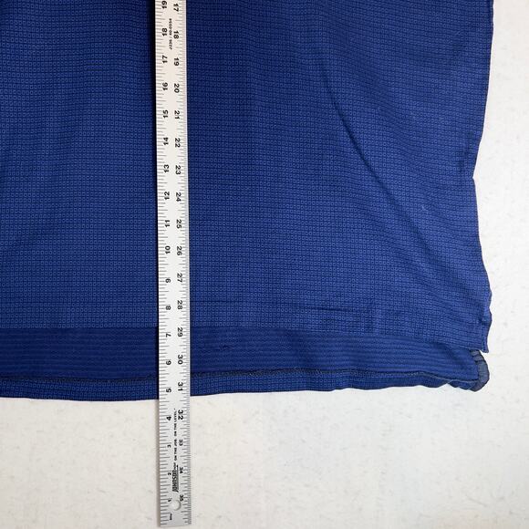 Polo Golf Ralph Lauren 100% Pima Cotton Polo Shirt Men's XL Blue Check Resort - Picture 6 of 9